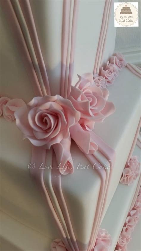 Scott & Susan's wedding cake - Decorated Cake by Love - CakesDecor