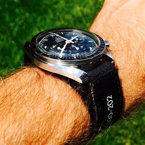 Wearing The Nasa Velcro Strap With Omega Speedmaster Omega Forums