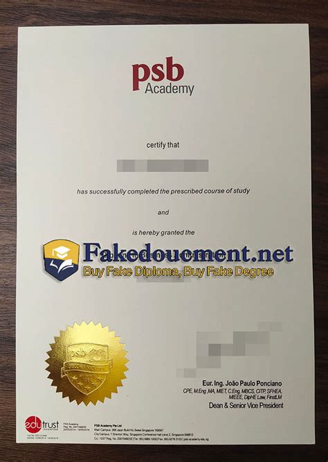 Obtain A Realistic Psb Academy Diploma Online