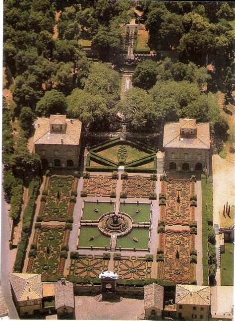 Villa Lante Remarkable Renaissance Garden Moves From Primitive