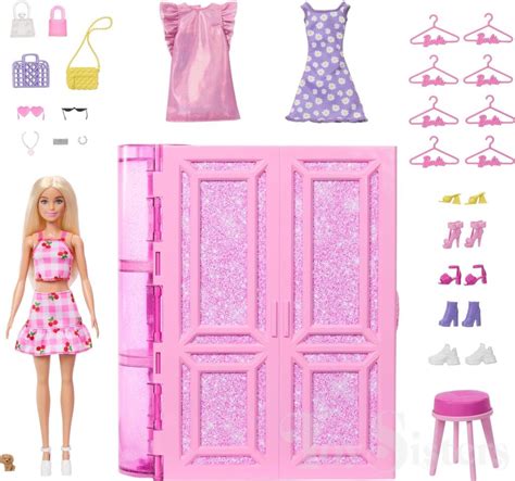 2024 Barbie Dream Closet Playset And Doll Hxd58 Toy Sisters