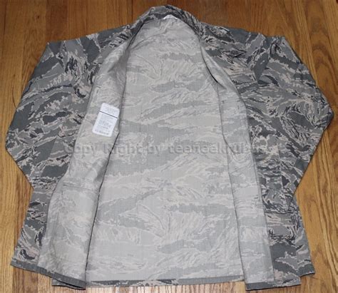 Usaf Us Air Force Abu Airman Battle Uniform Digital Tiger Stripe