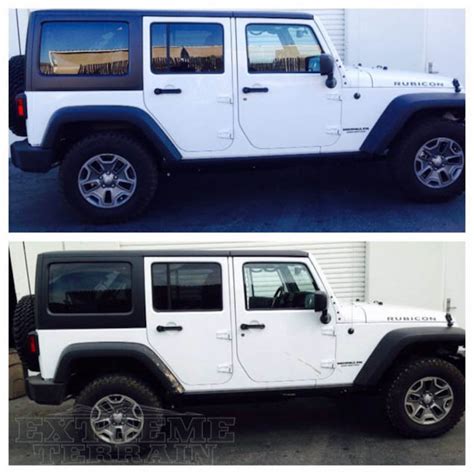 Jeep Wrangler Inch Lift Before And After Jeep Wrangler Jk Inch