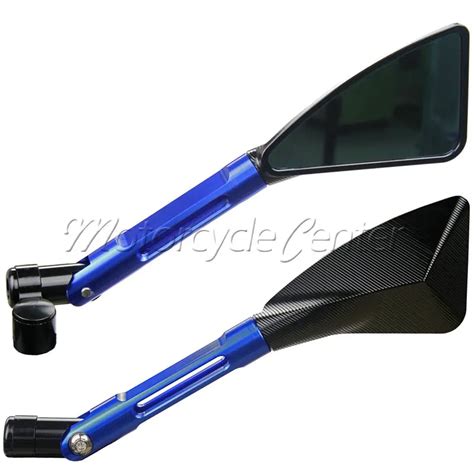 Universal Cnc Aluminum Motorcycle Side Rearview Mirrors Set For Yamaha