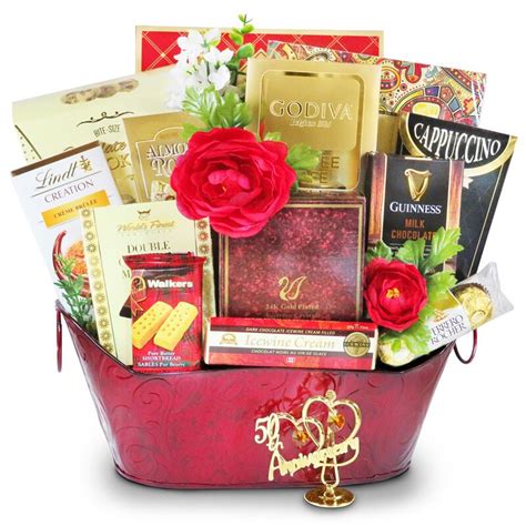 Anniversary Gift Basket - Milestone Anniversaries Canada