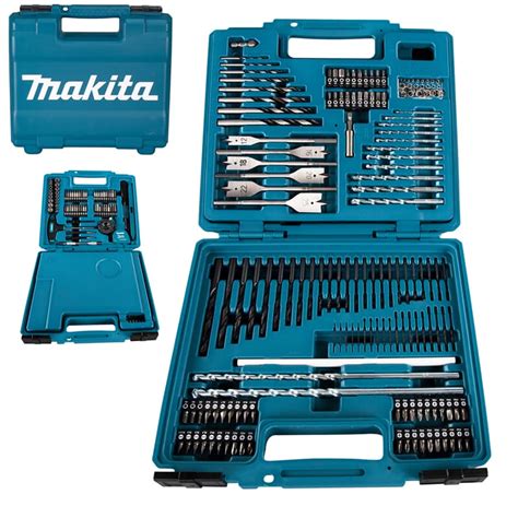 Makita Bit und Bohrer Set 212 tlg im Koffer E 06270 Zubehör Set