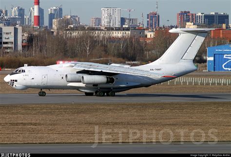 RA 76807 Ilyushin IL 76TD Aviacon Zitotrans Malyshev Andrei