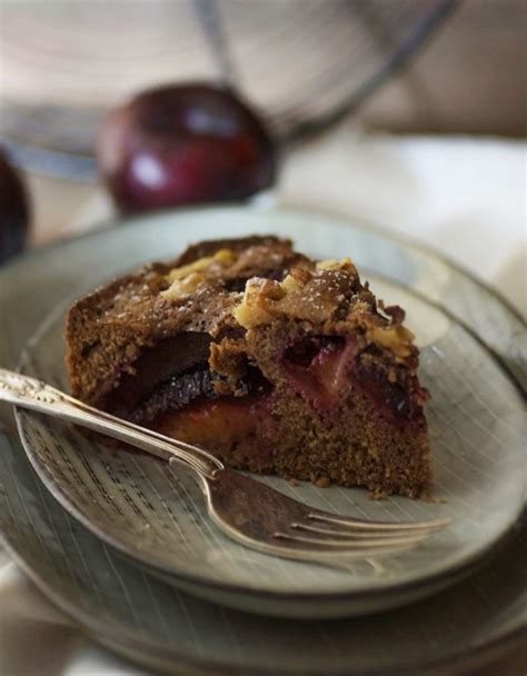 Schokoladen Zwetschgenkuchen mit Walnüssen Zimtkeks und Apfeltarte