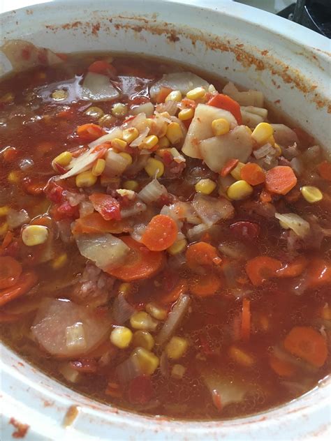 Ham Bone And Vegetable Soup Recipe Allrecipes