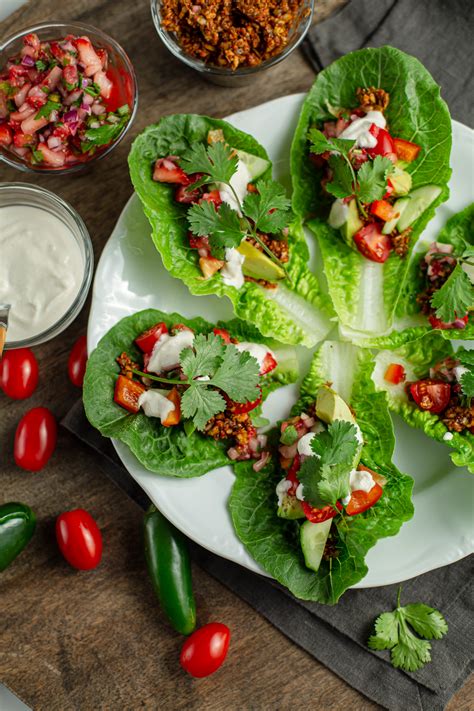 Lettuce Tacos {raw vegan + oil-free} - Plant Craft