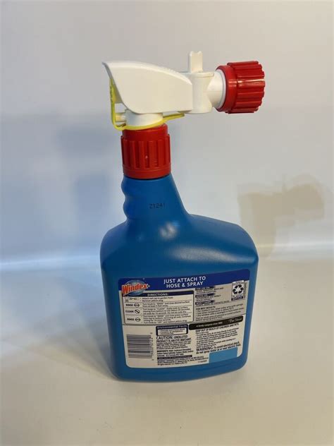 Windex Outdoor Glass And Patio Cleaner Spray Streak Free Attach To Hose