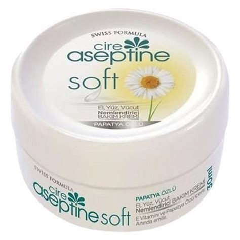 Cire Aseptine Soft Nemlendirici Krem Papatya 30 Ml Dermolist Da