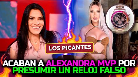 Nancy Medrano Acaba A Alexandra MVP Por Reloj Falso Vive El