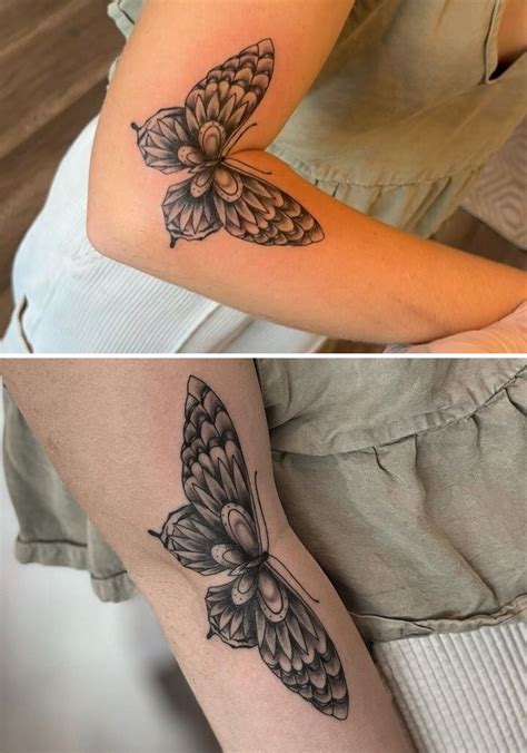 Top Elbow Butterfly Tattoo Best In Cdgdbentre