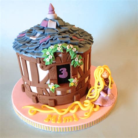 Rapunzel Full Sheet Cake