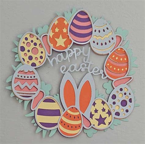 Cricut DIY Easter Wreath DIY Party Central