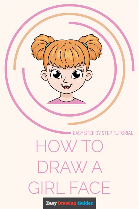 How To Draw A Girl Face Step By Step For Kids