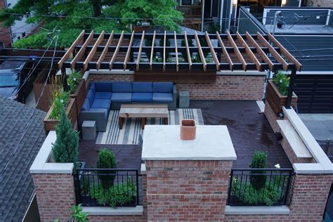 Modern Rooftop Terrace Design Ideas