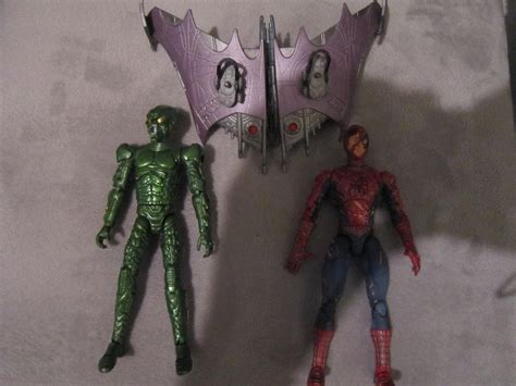 Spider Man Movie Super Poseable Green Goblin W Glider Bonus Figure