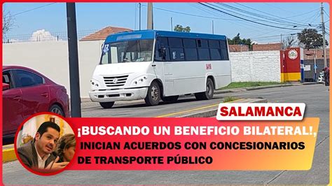 Inician Acuerdos Con Concesionarios De Transporte PÚblico Youtube