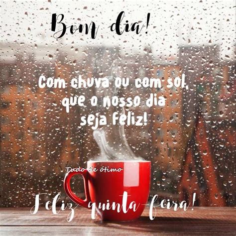 Belas Imagens Feliz Quinta Feira Chuva Imagensbomdia Net