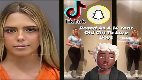 23 Year Old Alyssa Ann Zinger Poses As 14 Year Old Girl To Lure Minors On Snapchat Youtube