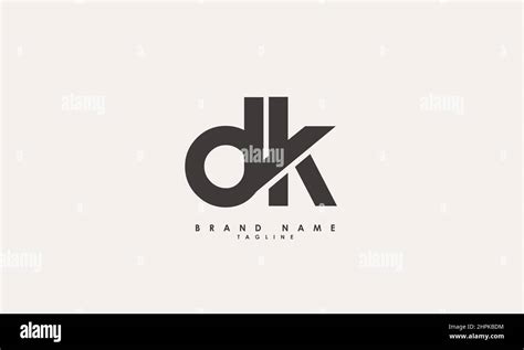 Letras Del Alfabeto Iniciales Monograma Logo DK KD D Y K Imagen