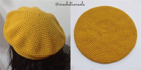 Boina A Crochet Paso A Paso Con Indicaciones Para Todos Los Talles