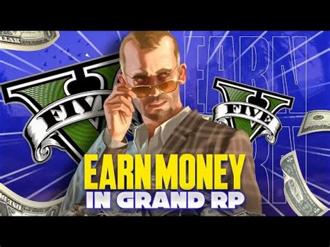 5 Easy Ways To Earn Money In GTA 5 Grand RP For BEGINNERS Grand RP