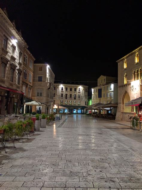 The Impressively Clean Streets Of Split Croatia At 4 Am Reurope