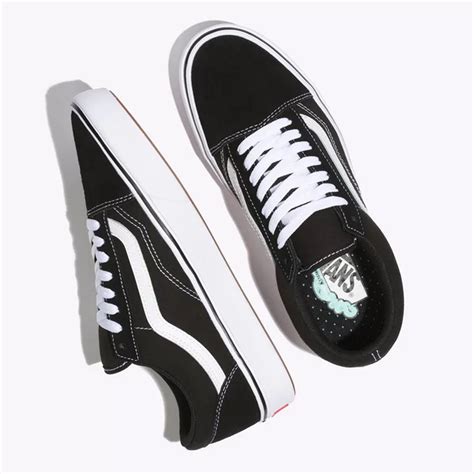 T Nis Unissex Vans Old Skool Comfycush Black White