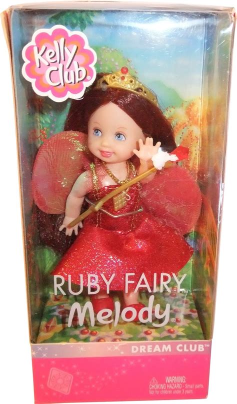 2002 Kelly Club Dream Club Ruby Fairy Melody Doll 2 Barbie Kelly