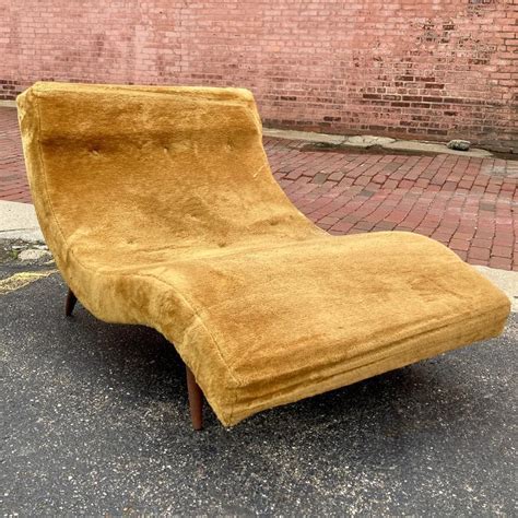 Adrian Pearsall Wave Chaise Lounge Chair Vintage MCM Chairs Chaises