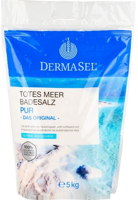 DermaSel Totes Meer Badesalz Pur 5 Kg Ab 20 61 Preisvergleich Bei