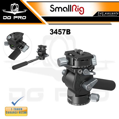 Jual SmallRig 3457B Lightweight Fluid Video Head Shopee Indonesia