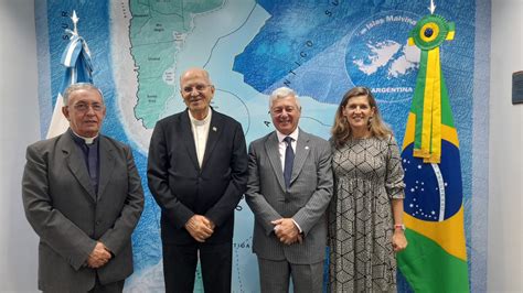 Consulado Da Argentina No Recife Recebe Visita De Dom Fernando E