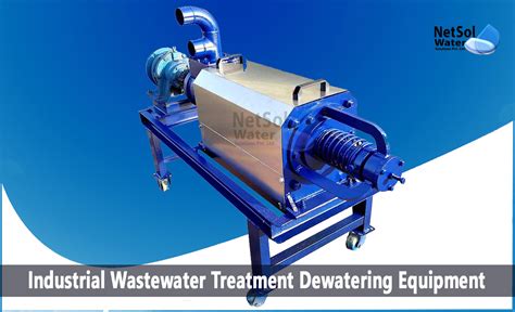 Types Of Industrial Wastewater Treatment Dewatering Equipment
