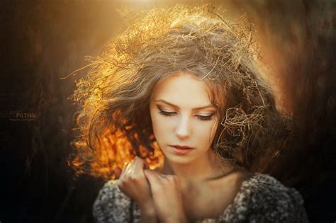 Wallpaper ID 1295965 Blonde Depth Of Field Face Ksenia Malinina
