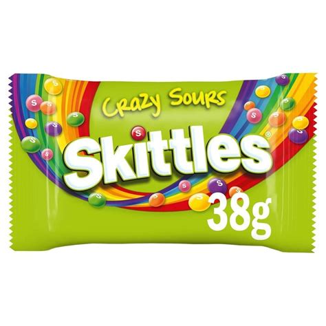 Skittles Crazy Sours Cukierki Do Ucia G Zakupy Online Z Dostaw