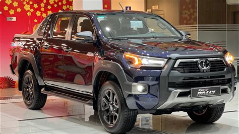 Toyota Hilux Revo Rally Dark Blue Mica Color Walk Around Details