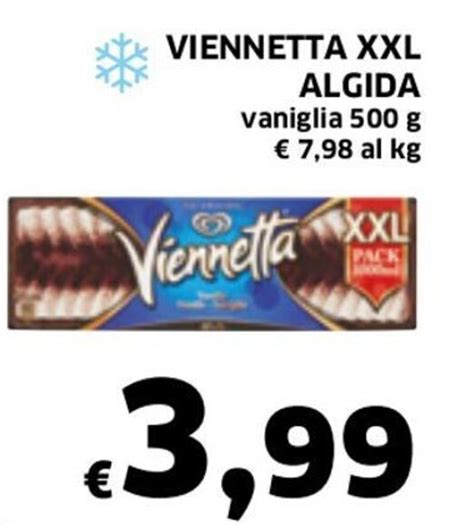 Algida Viennetta XXL Vaniglia 500 G Offerta Di Ecu Discount