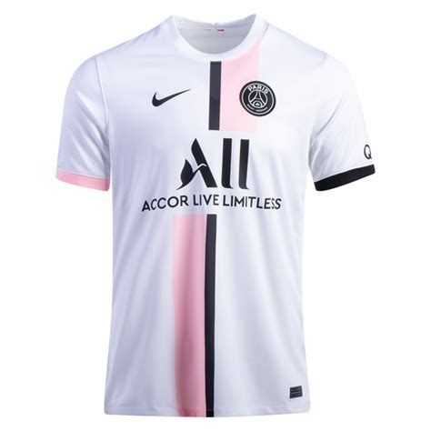 Camiseta Psg Paris Saint Germain Visitante 2021 2022 Versión Aficionado