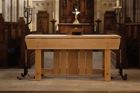 Altar Communion And Credence Tables From Treske