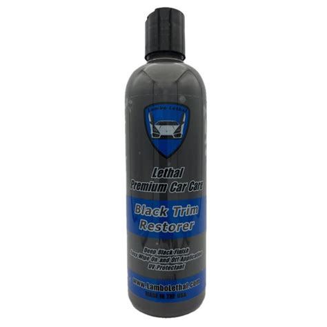 Lethal Black Trim Restorer Lethal Premium Car Care Products