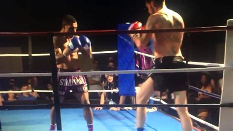 Super Knockout In Kick Boxing Match Youtube