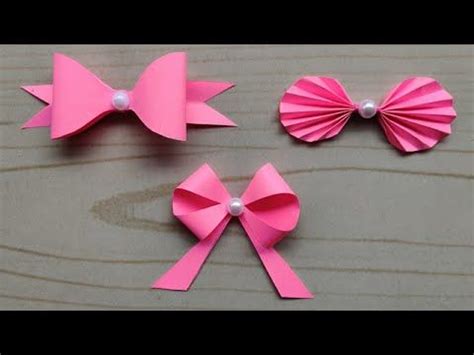 3 Easy Paper Bow Diy How To Make Paper Bow 291 Artofit