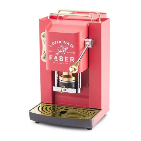 Faber Pro Deluxe Macchina Per Caffe Con Pressacialda In Ottone