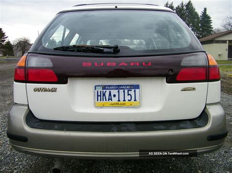 2000 Subaru Outback Engine