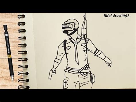 Easy Drawing Pencil Drawing Draw Pubg How To Draw Pubg Drawing