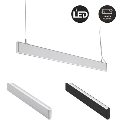 Luminaria lineal LED SLIM de suspensión 40W 120cm